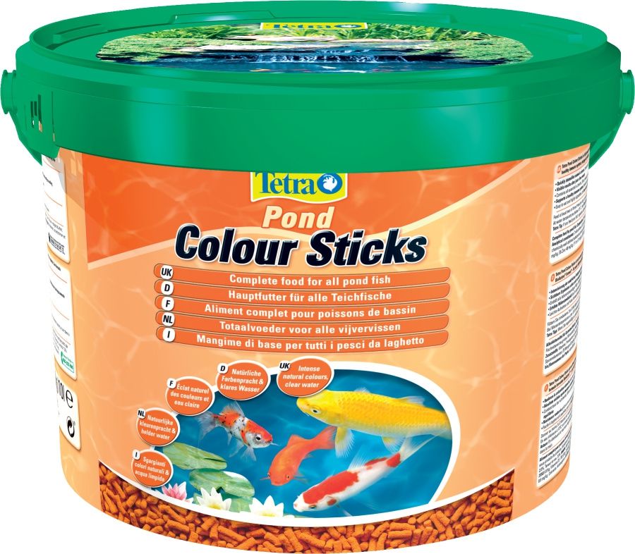 Comparer les prix de Tetra - Aliment complet pour poissons de bassin Colour Sticks 10L