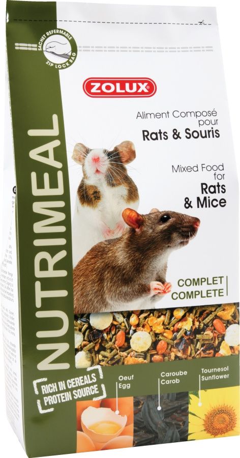 Aliment Rat/Souris Nutrimeal Standard 800g