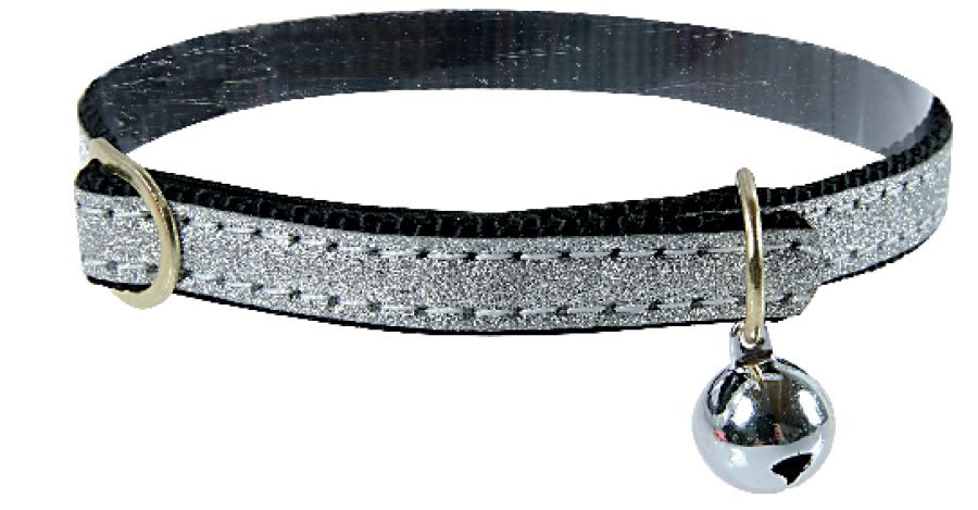 Meilleurs prix pour Collier Chat Lame 30 Cm Noir