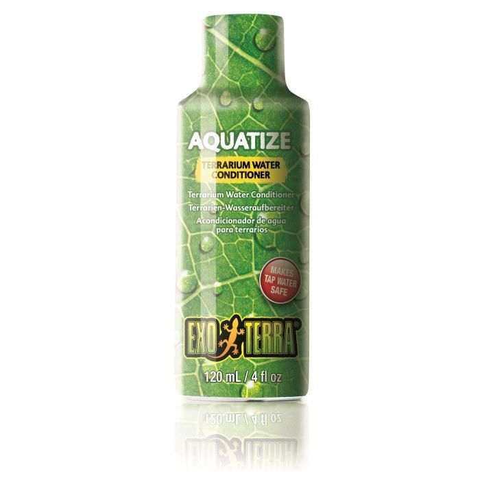 Meilleurs prix pour Exoterra Traitement De L'eau Aquatize 120ml - Pour Reptiles Et Amphibiens