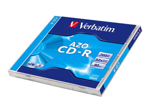 Verbatim DataLifePlus CD R 700 Mo 80 min 48x boîtier CD - vue 4