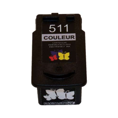 Jet Encre- Cartouche Compatible Canon Cl-511 / 2972B0