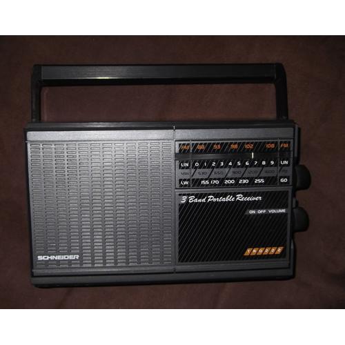 Radio Portable Schneider Tro 222 3 Bandes