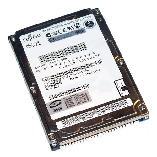 Disque Dur 100go Ide Ata 2.5" Fujitsu Mhv2100at 4200rpm 8mo Pc Portable Ca06557