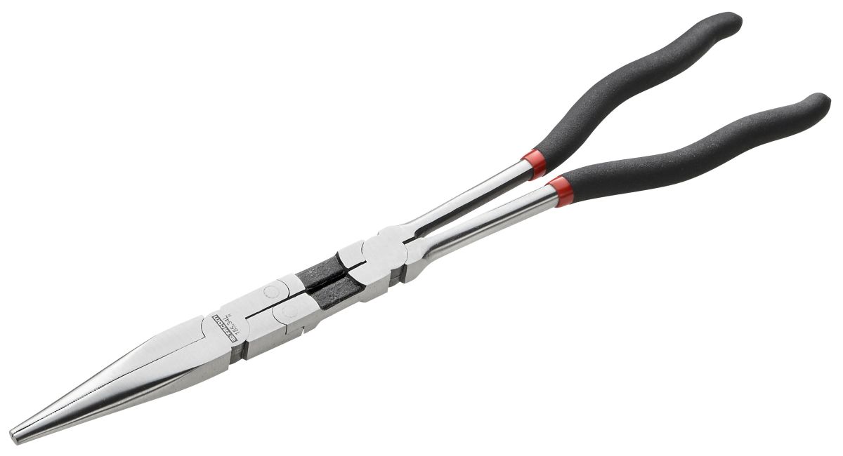 Pince à bec demi ronds extra longues à double articulation Facom