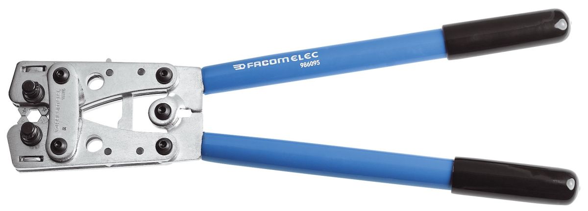 Pince à sertir à matrices rotatives pour cosses tubulaires Facom 986095