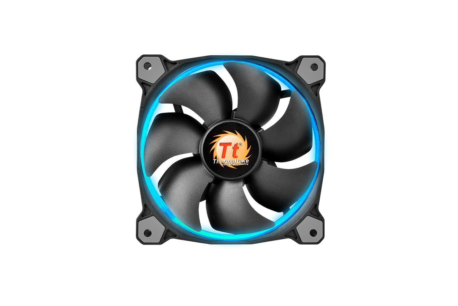 Thermaltake CL F042 PL12SW B système de refroidissement d'ordinateur Boitier PC Ventilateur 12 cm Neuf - vue 4