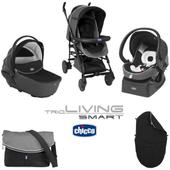 habillage poussette chicco trio living