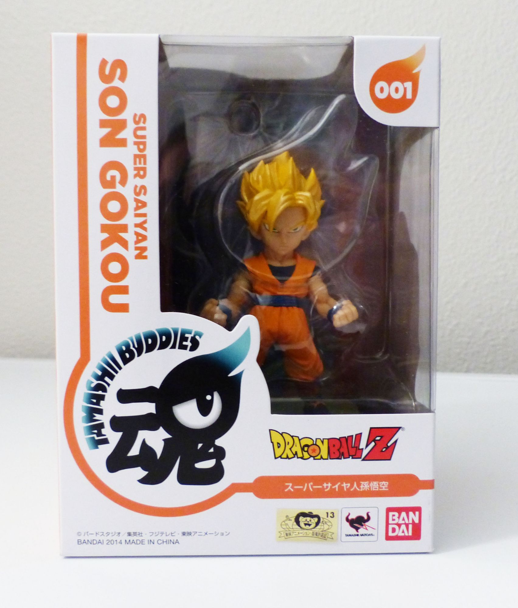 Tamashii Buddies Super Saiyan Son Goku Dragon Ball Action Figure