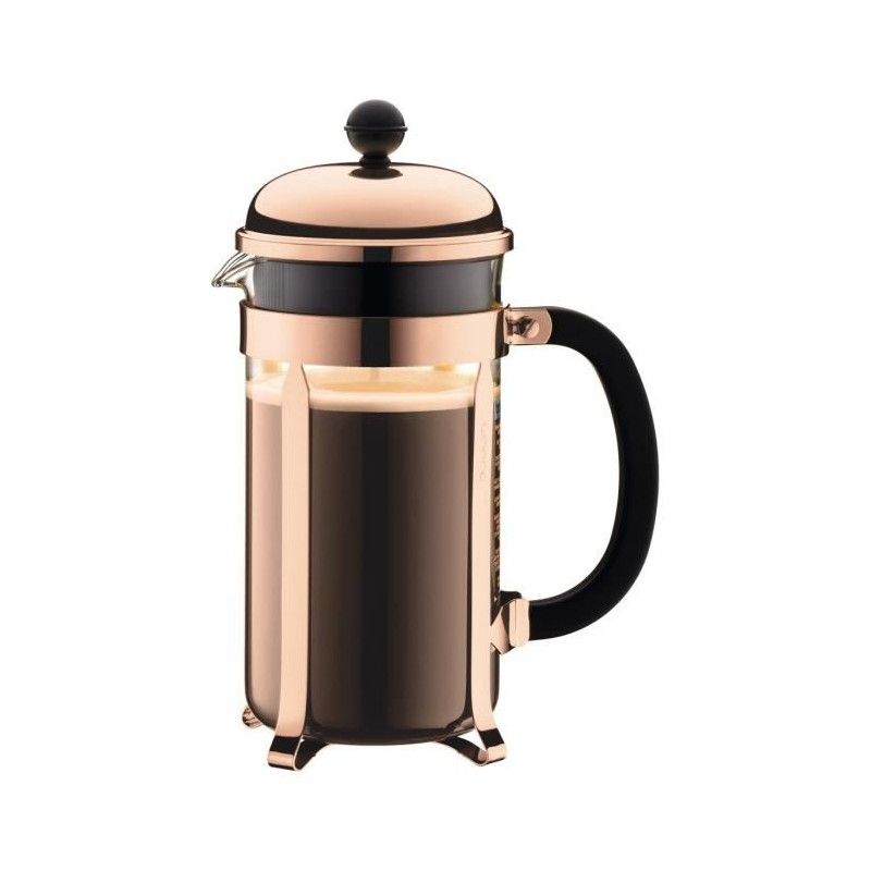 BODUM Cafetière à piston 8 Tasses Cuivrée Chambord - vue 2