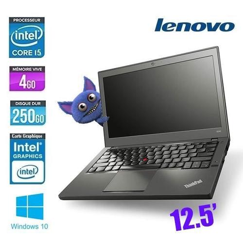Lenovo Lenovo Thinkpad X240 Core i5 4Go 250Go
