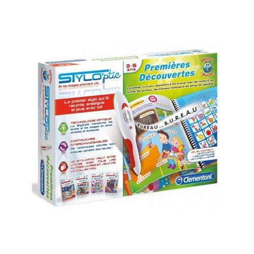 Clementoni - Stylo'Ptic Premi?Res D?Couvertes 3-5 Ans