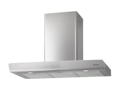 BRANDT Hotte décorative 90 cm inox BHB6902X - vue 2