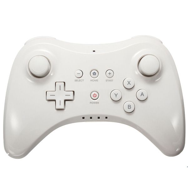 Manette Sans Fil Bluetooth Pro Controller Gamepad Remote Pour Nintendo Wii U New Blanc
