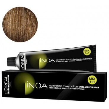 Coloration Inoa N°7.35 Blond Doré Acajou 60ml