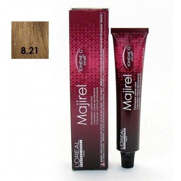 Coloration Majirel N°8.21 Blond Irisé Cendré 50ml