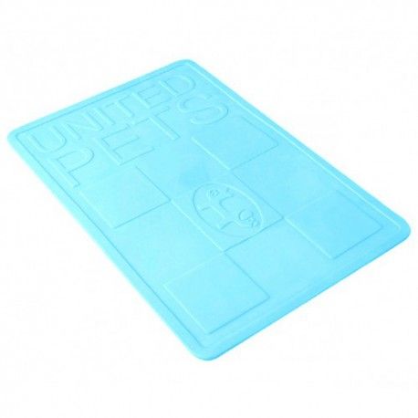 Set Pour Gamelle Antidérapant Mustafa Rectangle - Bleu Clair