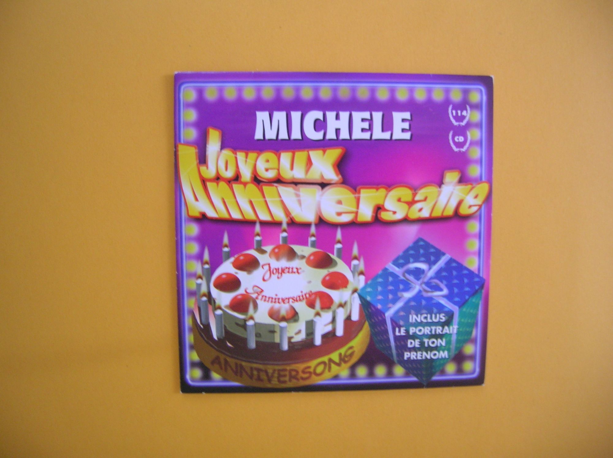 Michele Joyeux Anniversaire Cd Rakuten