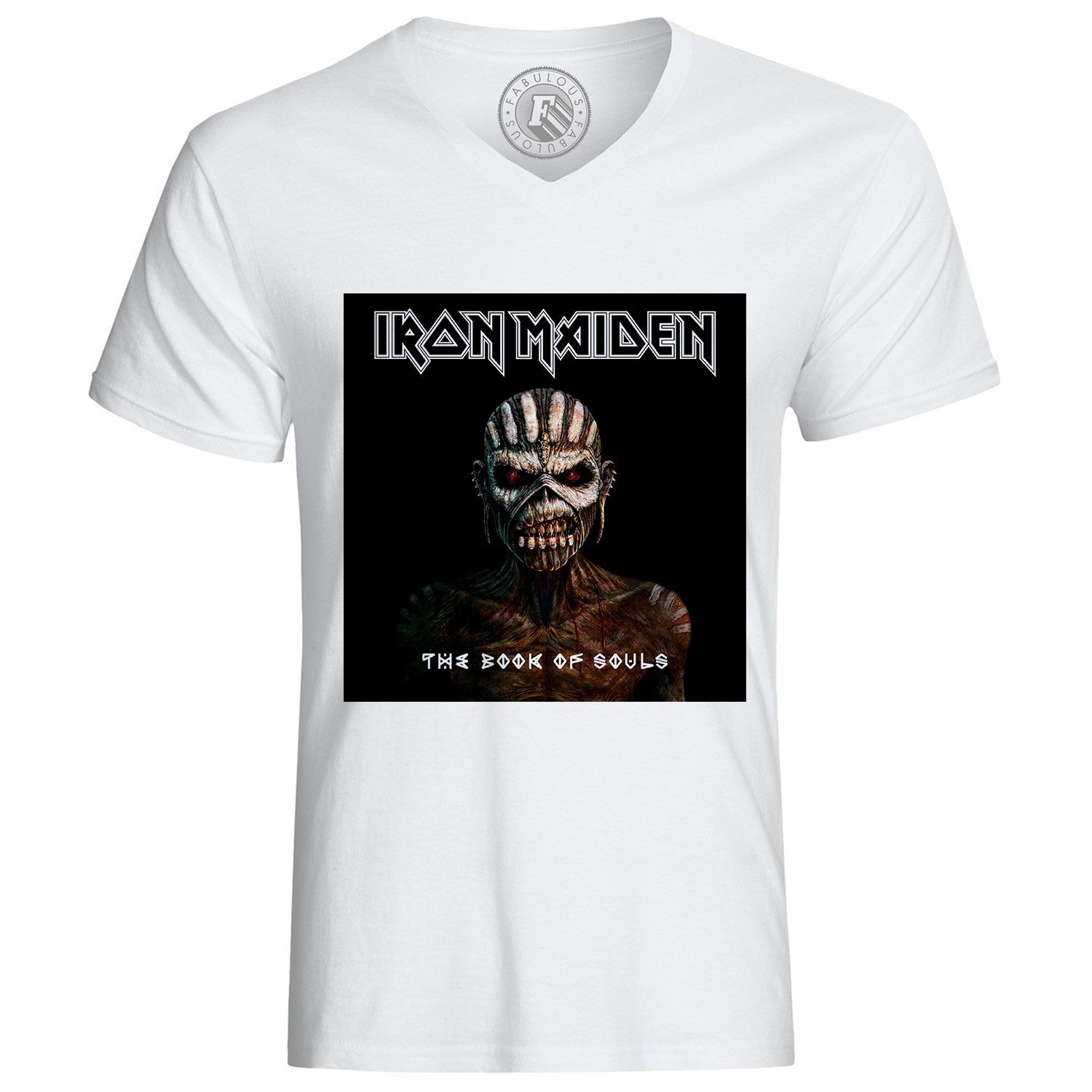 T-Shirt Iron Maiden Book Of Souls Heavey Metal Yeah