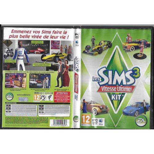 Les Sims 3 Vitesse Ultime Kit - Ensemble Complet - 1 Utilisateur - Pc - Dvd - Win, Mac