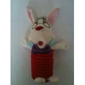 peluche lapin alice aux pays des merveilles