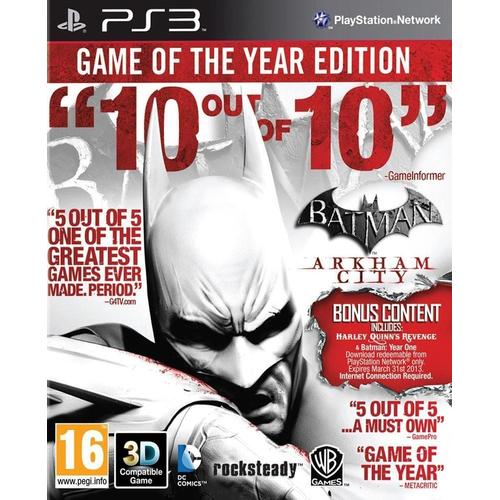 Batman Arkham City - Goty Mix Ps3