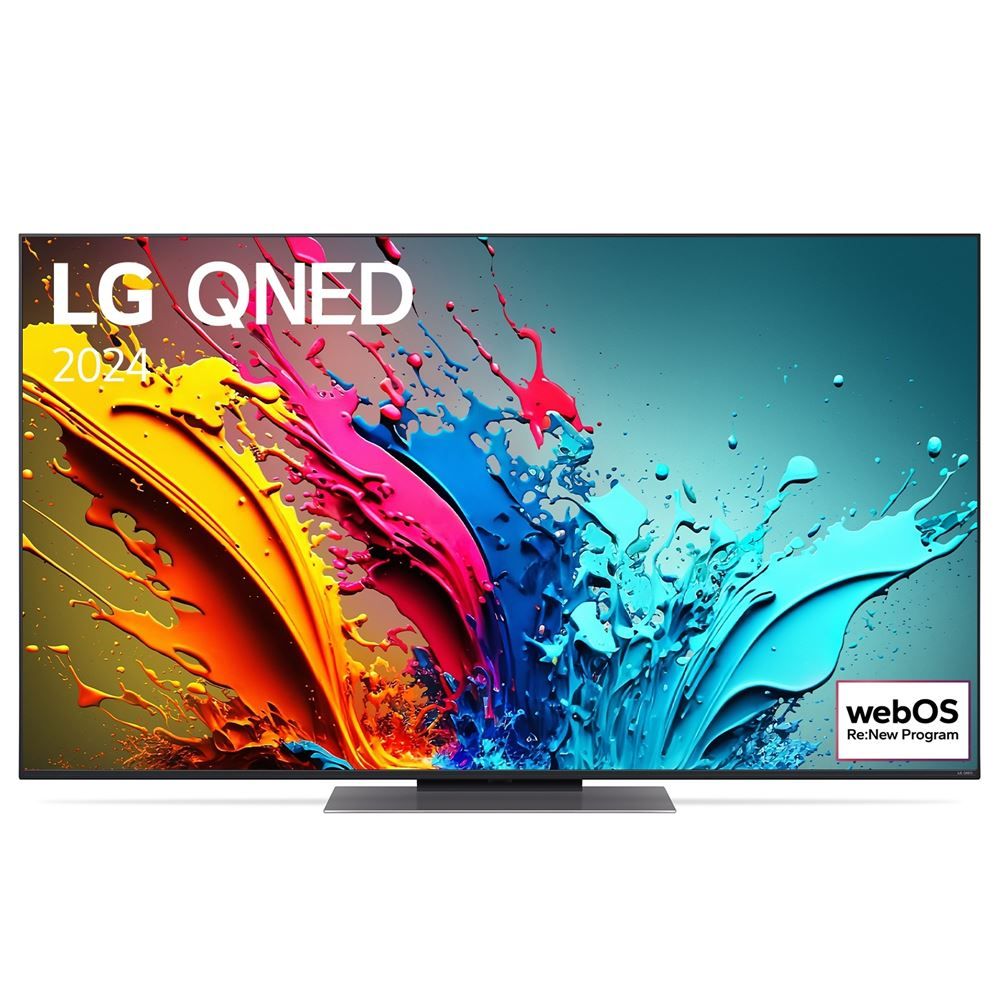 TV QNED LG 55QNED87 139 cm 4K UHD Smart TV 2024 Noir et Gris