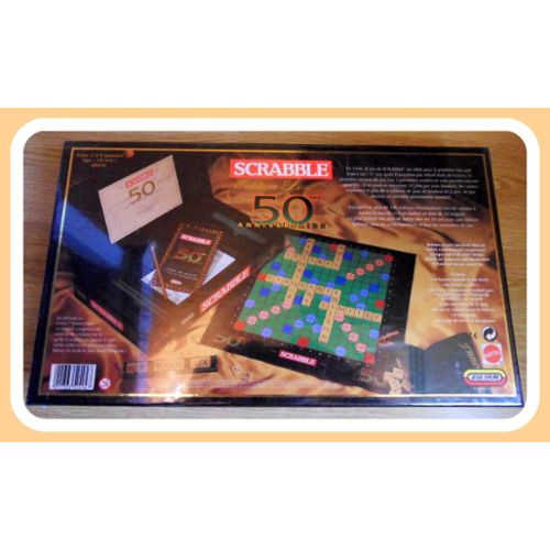 Jeux Spear Jeu De Societe Scrabble Edition Limitee 50eme Anniversaire Games Toys Games