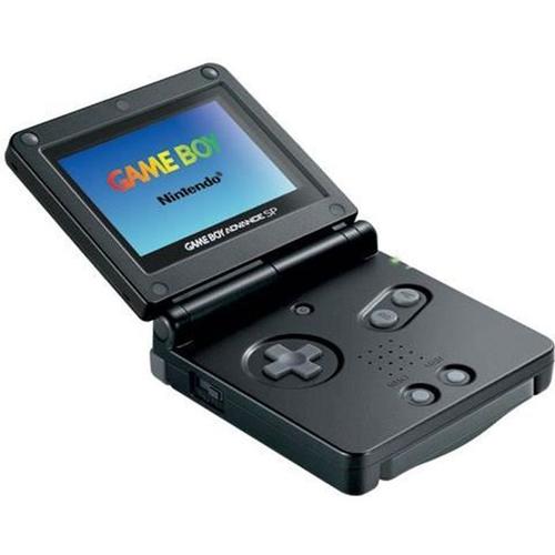 Nintendo Console Gameboy Advance Sp Noir + Un Jeu Gba
