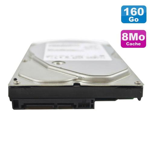 Disque Dur 160Go Sata 3.5' Hitachi Deskstar Pk500 Hdp725016Gla380 7200Rpm 8Mo