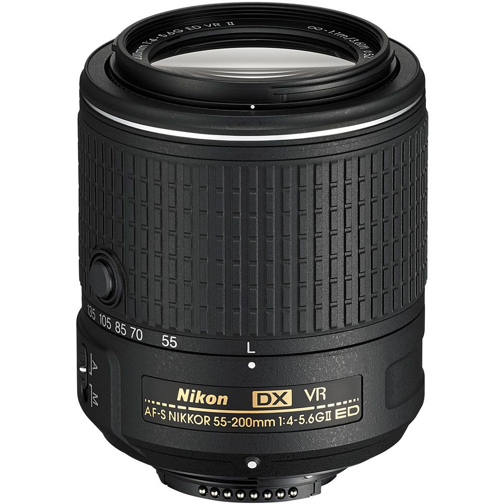 Nikon AF DX 55 200 mm f4 5.6 ED VR II - vue 2