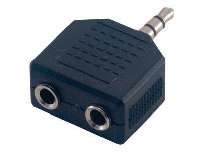 MCL Samar CG-701 - Répartiteur audio - mini jack stéréo (M) pour mini jack stéréo (F)