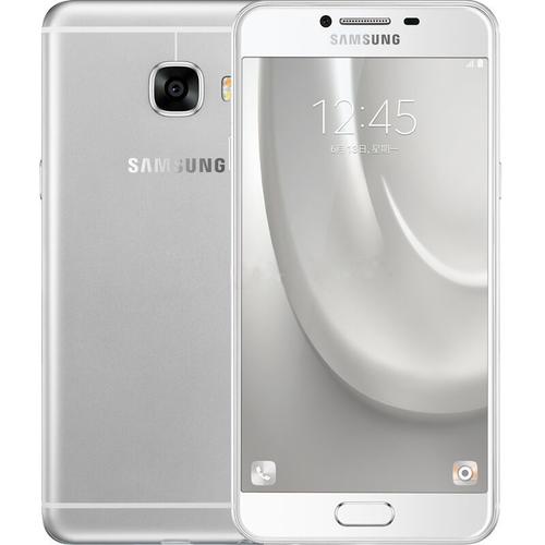 Samsung Galaxy C5 C5000 Tã©Lã©Phone Portable Debloquã© ÃCran De 5,2 Pouces Dual Sim 32G Rom 4G Ram Argent