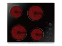 BRANDT Table vitrocéramique 4 foyers BPV6410B - vue 4