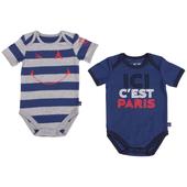 Bavoir b/éb/é PSG Collection Officielle PARIS SAINT-GERMAIN Body Maillot Fly Emirates