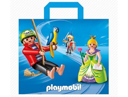 Sac De Courses Réutilisable Playmobil 50 X 40 Cm Cabas Shopping
