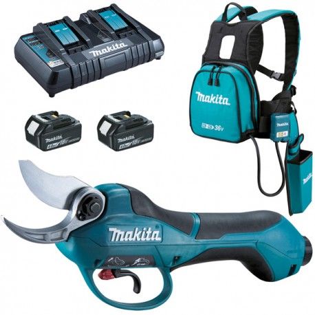 Sécateur MAKITA DUP361PM2 36 V 2 x 18V Li Ion 2 x 4 0 Ah