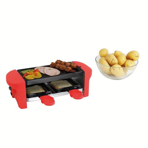 Appareil à Raclette Rouge 2 Personnes Doc156R