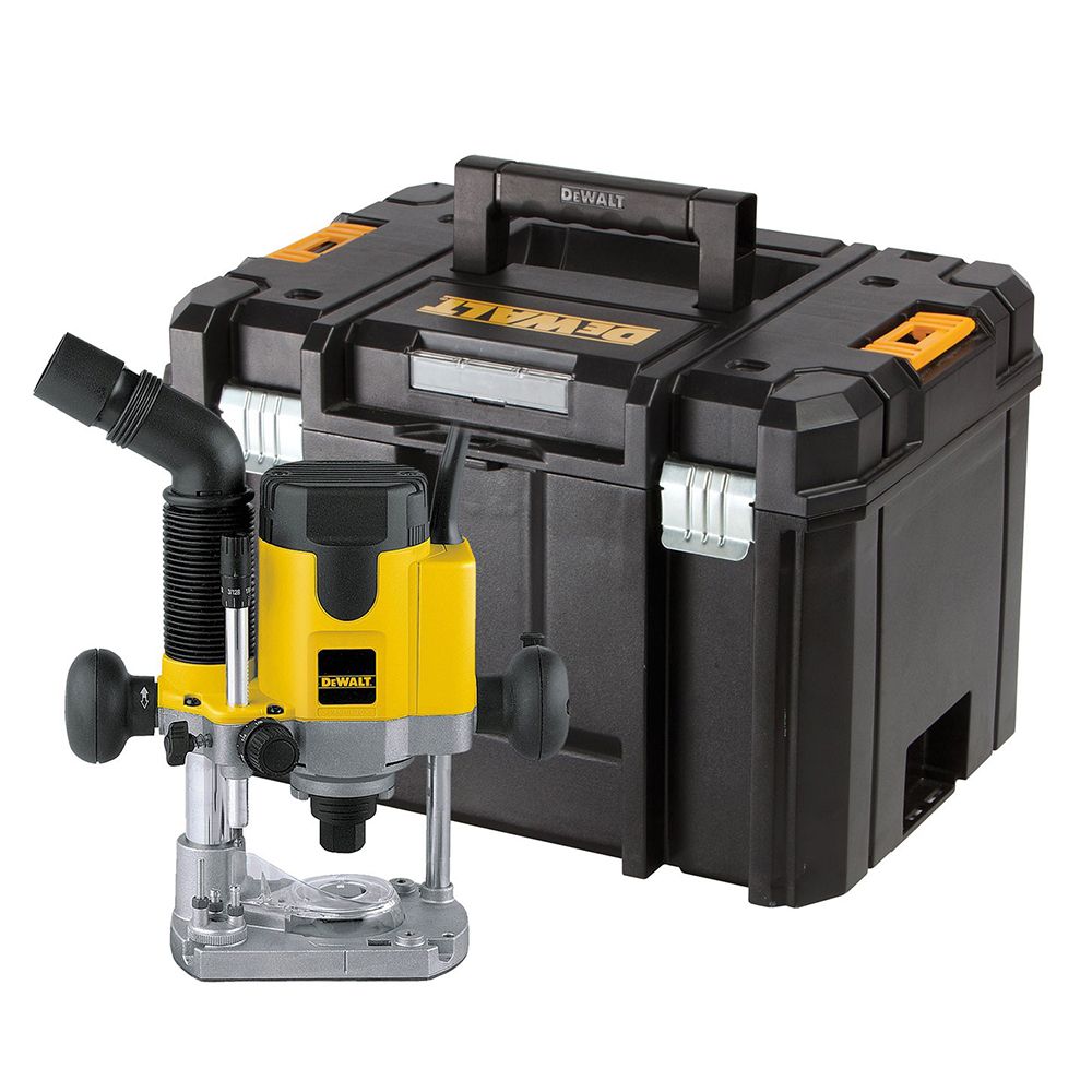 DeWALT DW621KT Défonceuse Ø6 8mm guide parallèle à réglage coffret T Stak