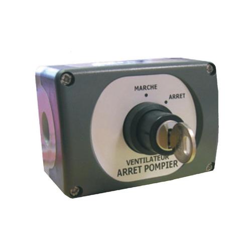 S&P 720405 - Boitier Arret Pompier Bap-A A Emission 24/48V - 710004
