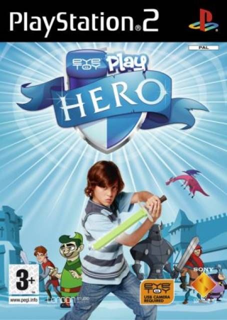 Eye Toy Play Hero-Sword + Camera Ps2