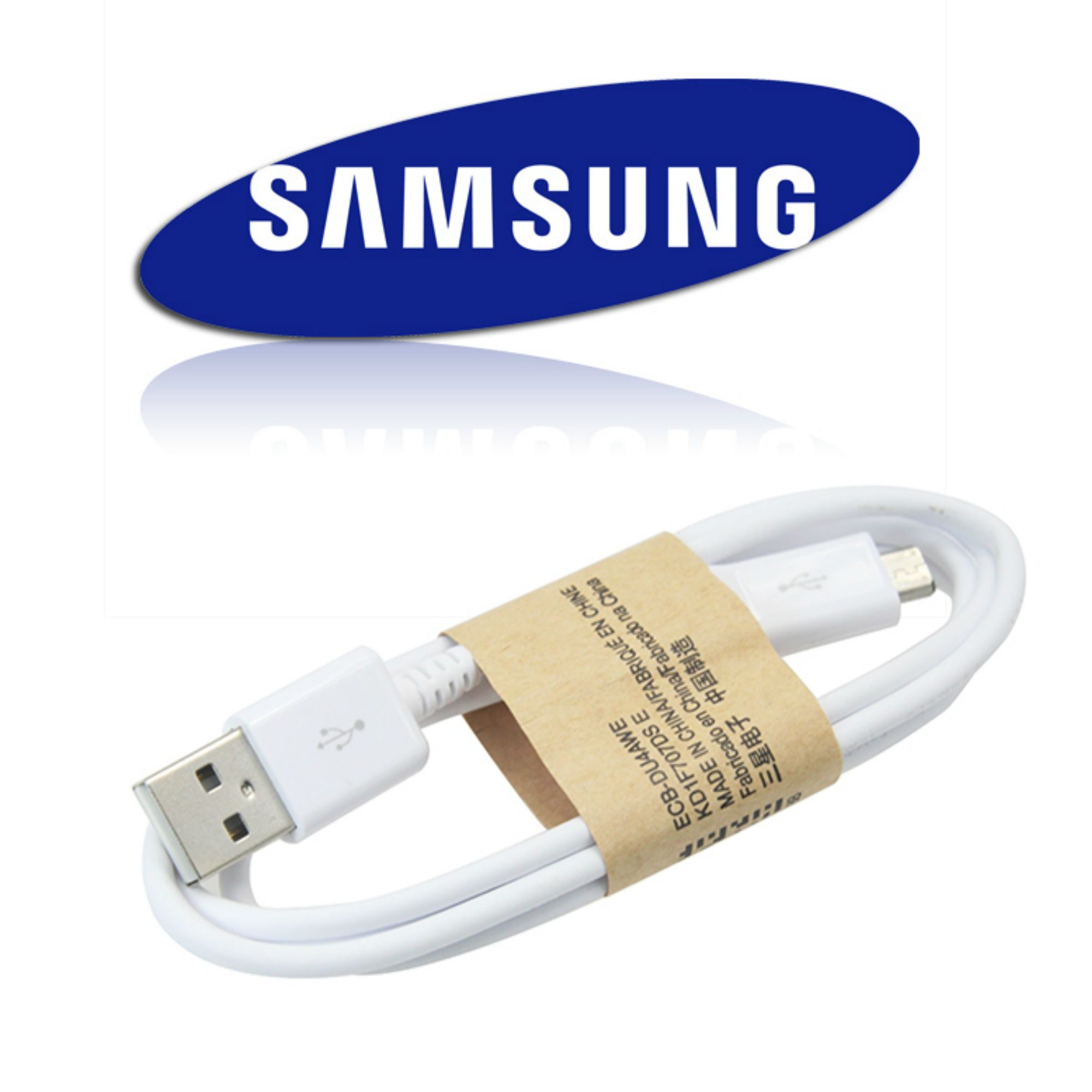 Cable Usb Data Chargeur Samsung Galaxy Core Prime Blanc