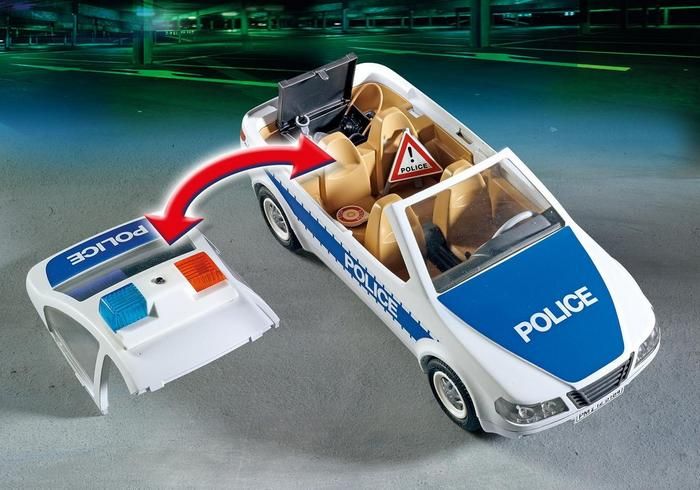 voiture police playmobil 5184