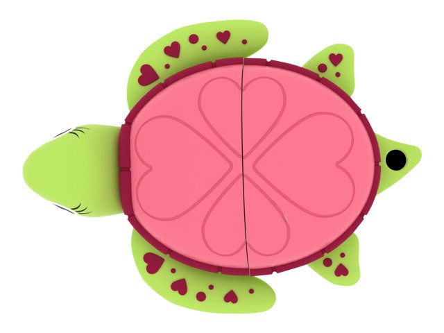 EMTEC Animalitos Range M335 Lady Turtle Clé USB USB 2.0