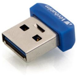 Verbatim Store 'n' Stay NANO - Clé USB - 64 Go - USB 3.0 - bleu Verbatim Store 'n' Stay NANO - Clé USB - 64 Go - USB 3.0 - bleu