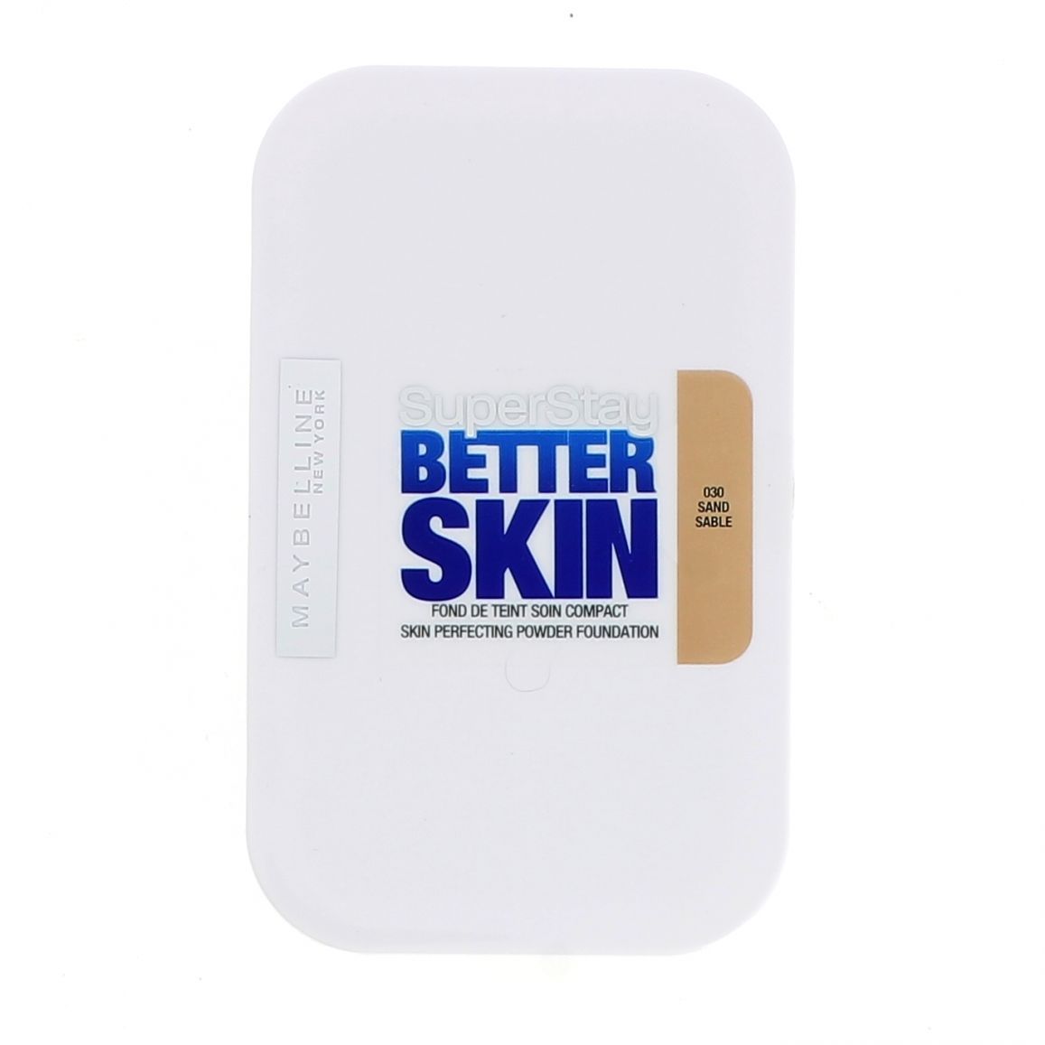Compact Super Stay Better Skin Gemey Maybelline 030 Sable