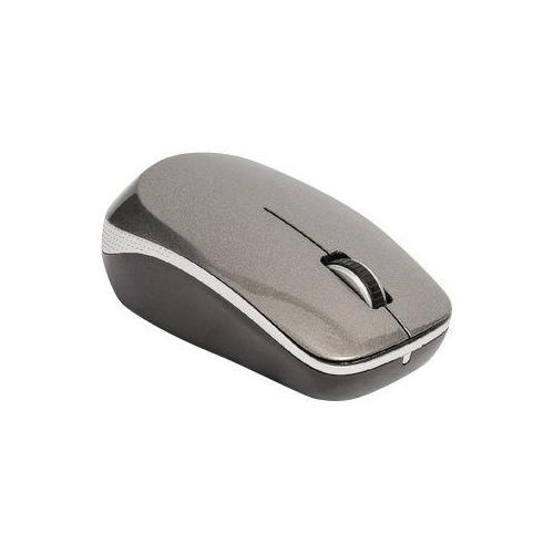 König Csmstwl100 - Souris - Optique - 3 Boutons - Sans Fil - Rf - Récepteur Sans Fil Usb - Gris, Noir