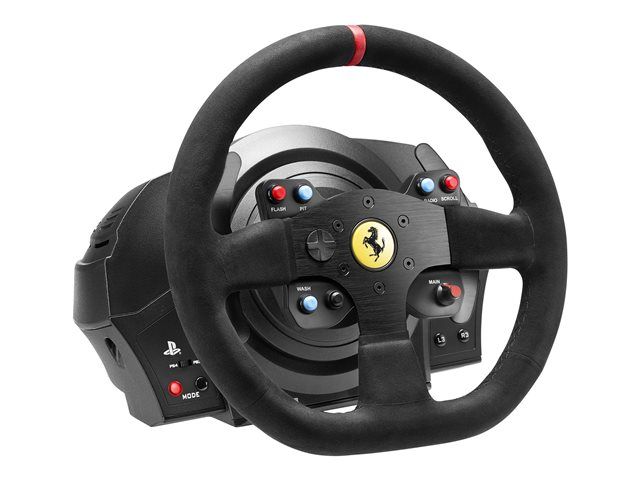 Thrustmaster Ferrari T300 Integral Racing - Alcantara - Ensemble Volant Et Pédales - Filaire - Pour Pc, Sony Playstation 3, Sony Playstation 4