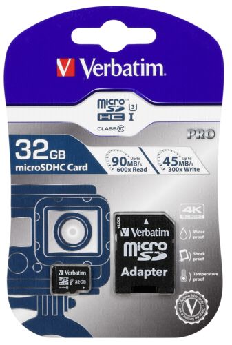 Verbatim MICRO SDHC CARD PRO UHS I CLASS 10 - vue 2