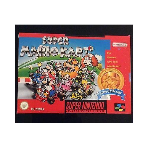 Super Mario Kart Snes Super Nintendo